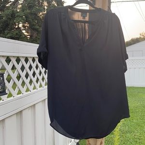 Worthington Semi-Sheer Dressy Tee